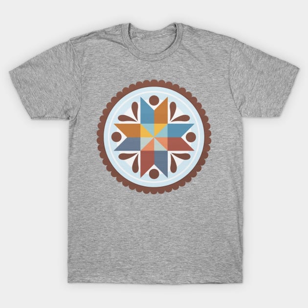 Traditional Hex Sign T-Shirt by millielandis